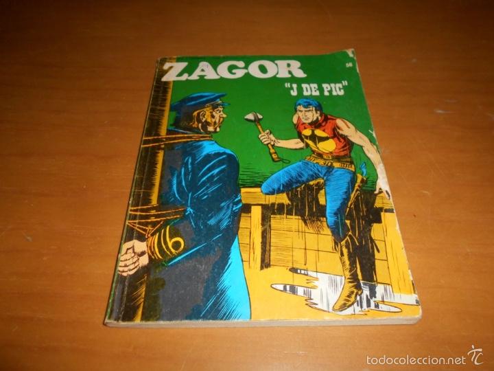 C&oacute;mics: ZAGOR , N&ordm; 56 , J DE PIC , BURU LAN , DIFICIL , ORIGINAL B.E. - Foto 1