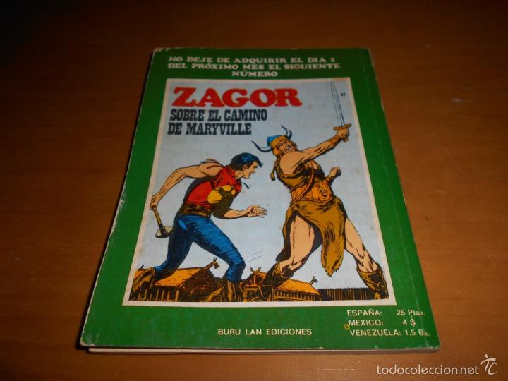 C&oacute;mics: ZAGOR , N&ordm; 56 , J DE PIC , BURU LAN , DIFICIL , ORIGINAL B.E. - Foto 6