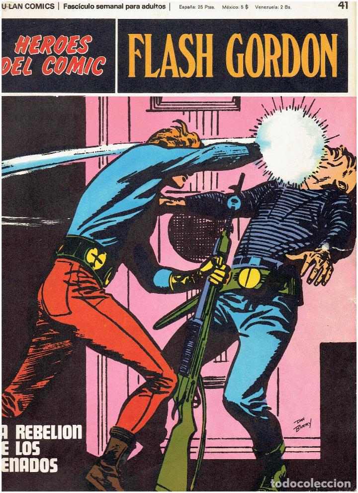 C&oacute;mics: FLASH GORDON-HEROES DEL COMIC DE BURU LAN COMICS N&ordm; 41 - Foto 1