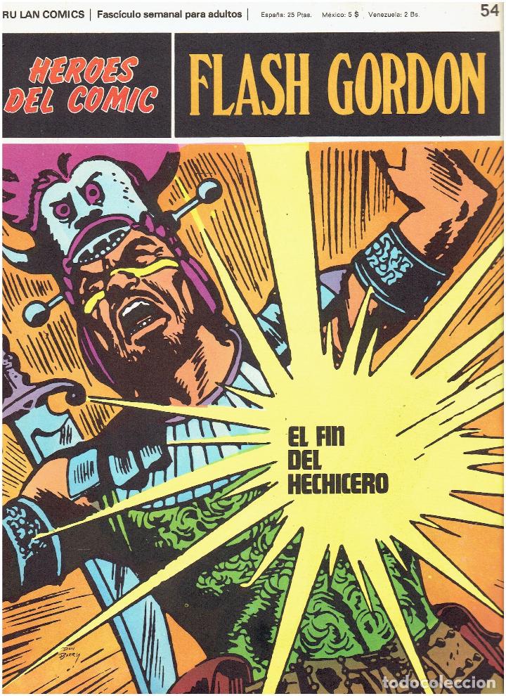 C&oacute;mics: FLASH GORDON-HEROES DEL COMIC DE BURU LAN COMICS N&ordm; 54 - Foto 1