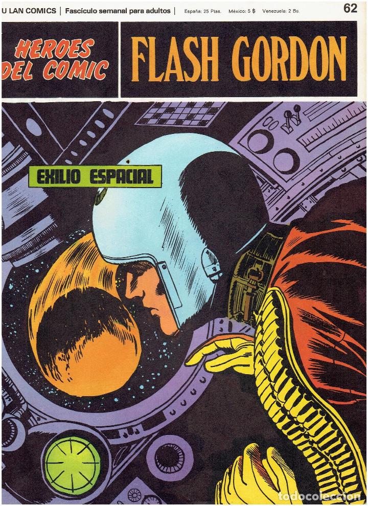 C&oacute;mics: FLASH GORDON-HEROES DEL COMIC DE BURU LAN COMICS N&ordm; 62 - Foto 1