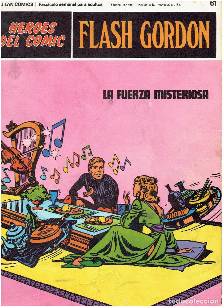 C&oacute;mics: FLASH GORDON-HEROES DEL COMIC DE BURU LAN COMICS N&ordm; 61 - Foto 1