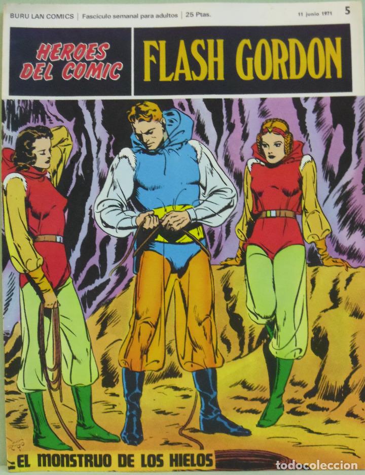 C&oacute;mics: FLASH GORDON - N&ordm;5 - COL. HEROES DEL COMIC - BURU LAN COMICS - Foto 1