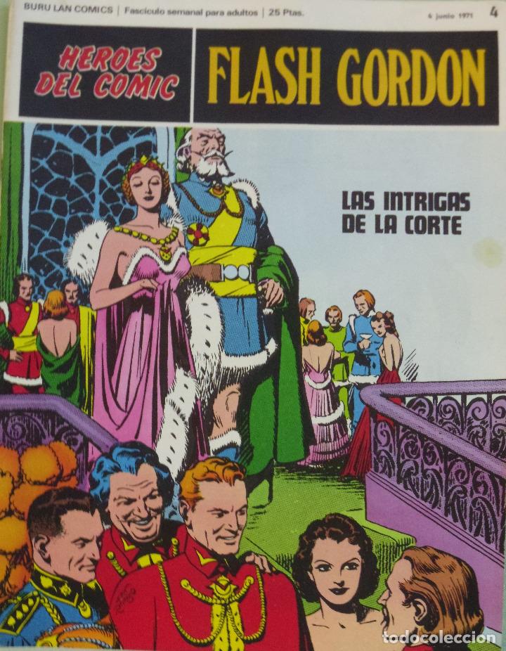 C&oacute;mics: FLASH GORDON - N&ordm;4 - COL. HEROES DEL COMIC - BURU LAN COMICS - Foto 1