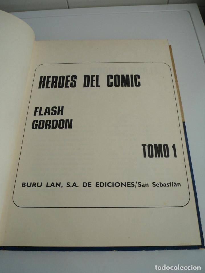 C&oacute;mics: 1 FLASH GORDON - HEROES DEL COMIC . TOMO 1 - BURU LAN EDICIONES 1971 - Foto 4