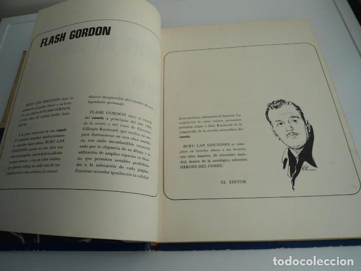 C&oacute;mics: 1 FLASH GORDON - HEROES DEL COMIC . TOMO 1 - BURU LAN EDICIONES 1971 - Foto 5