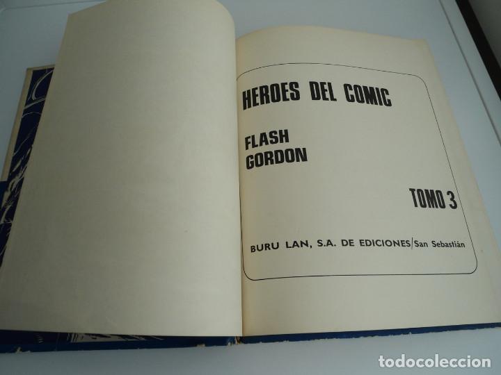 C&oacute;mics: 3 FLASH GORDON - HEROES DEL COMIC . TOMO 3 - BURU LAN EDICIONES 1972 - Foto 4