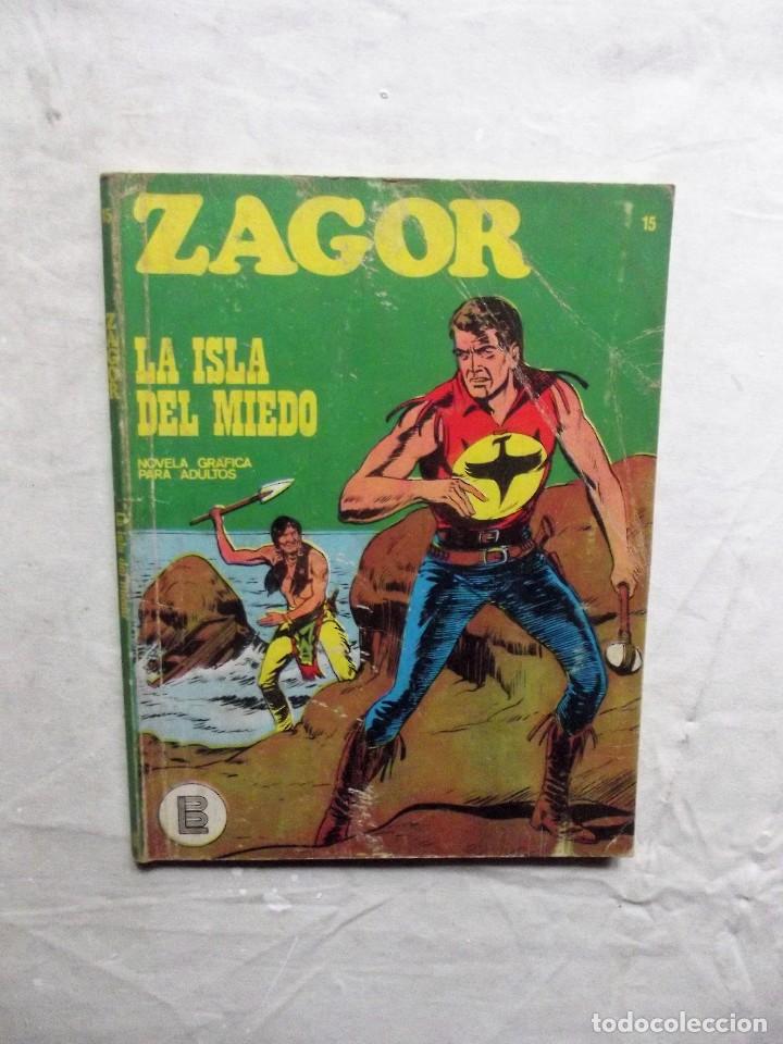 C&oacute;mics: ZAGOR LA ISLA DEL MIEDO N&ordm; 15 - Foto 1