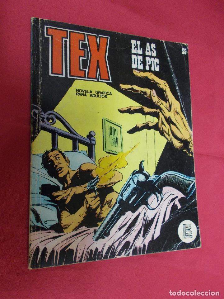C&oacute;mics: TEX. N&ordm; 55. EL AS DE PIC. BURU LAN. - Foto 1