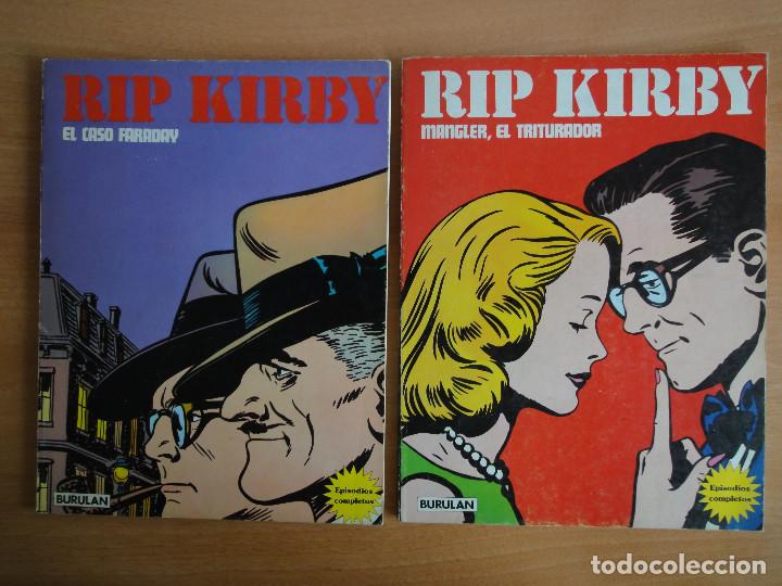 C&oacute;mics: Rip Kirby. Tomos 1 y 2. Burulan 1974 - Foto 1