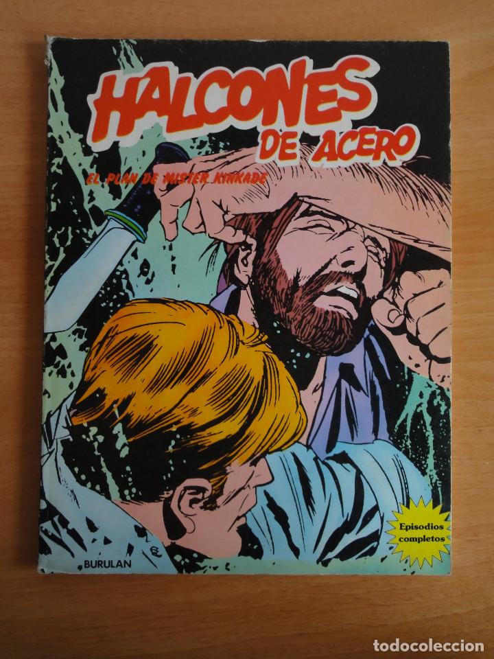 C&oacute;mics: Halcones de Acero -El plan de Mister Knkade- BuruLan 1974 - Foto 1