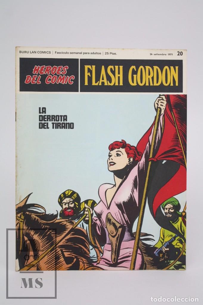 C&oacute;mics: C&oacute;mic Flash Gordon - H&eacute;roes del C&oacute;mic, N&ordm; 20. La Derrota del Tirano - Buru Lan, 1971 - Foto 1
