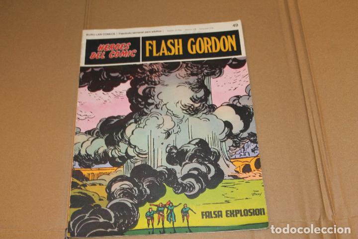 C&oacute;mics: HEROES DEL COMIC, FLASH GORDON N&ordm; 49, EDITORIAL BURULAN - Foto 1