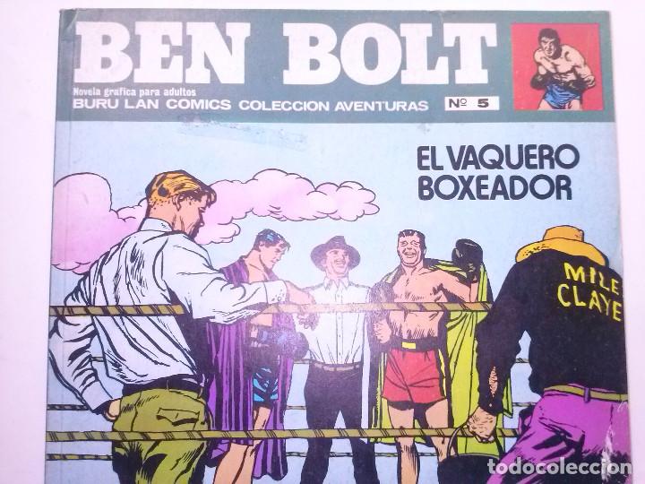 C&oacute;mics: BEN BOLT- N&ordm; 5- EL VAQUERO BOXEADOR- EL GRAN JOHN CULLEN MURPHY- CASI FLAMANTE- MUY RARO- LEAN- 6678
