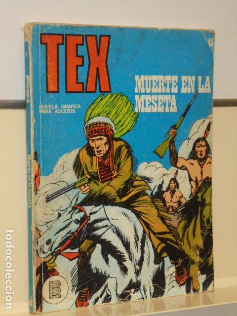 C&oacute;mics: TEX N&ordm; 45 MUERTE EN LA MESETA - BURU LAN - - Foto 1