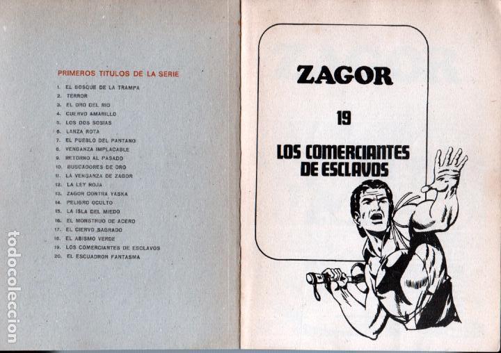 C&oacute;mics: ZAGOR N&ordm; 19 - BURULAN 1972 - 100 PGS - Foto 2