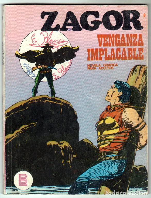 C&oacute;mics: ZAGOR N&ordm; 8 - EDI. BURULAN 1972 - 100 PGS. - Foto 1
