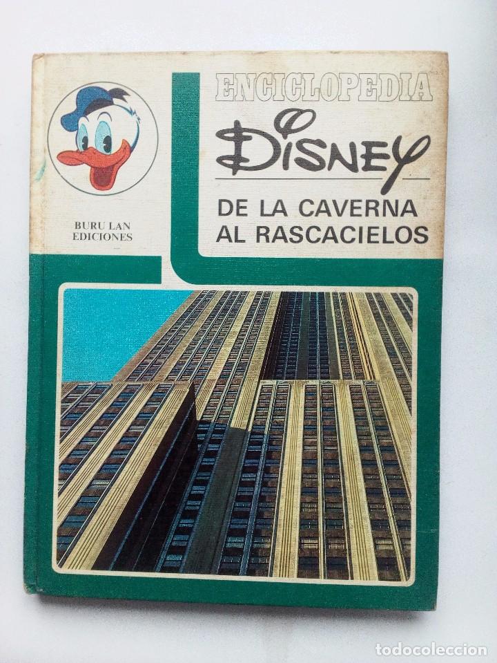 C&oacute;mics: DE LA CAVERNA AL RASCACIELOS     DISNEY       BURU LAN EDICIONES - Foto 1