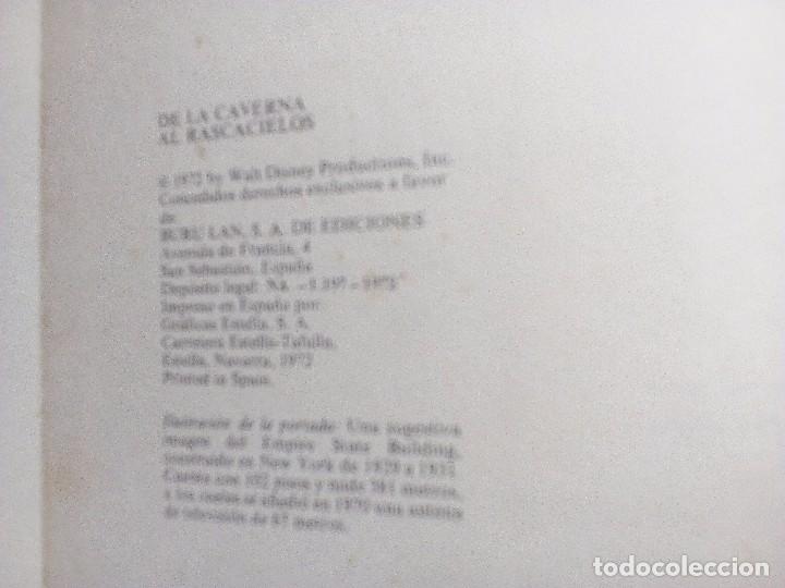 C&oacute;mics: DE LA CAVERNA AL RASCACIELOS     DISNEY       BURU LAN EDICIONES - Foto 2