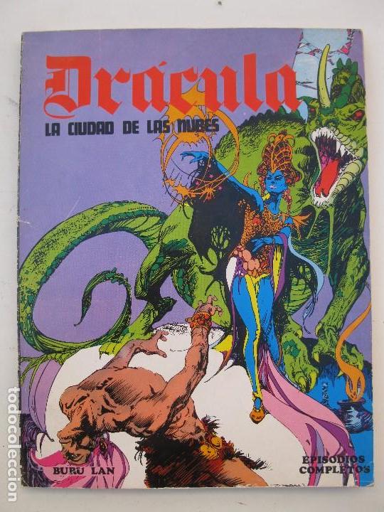C&oacute;mics: DR&Aacute;CULA - LA CIUDAD DE LAS NUBES - BURU LAN EDICIONES - A&Ntilde;O 1974. - Foto 1