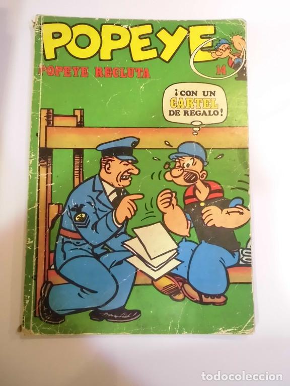 C&oacute;mics: POPEYE - NUM 14 - ED. BURU LAN- 1971 - Foto 1