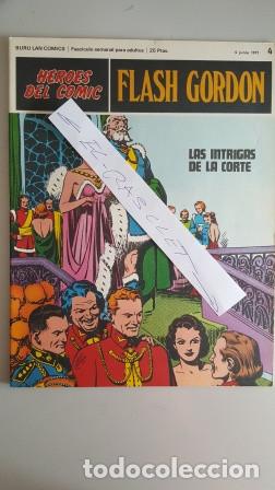 C&oacute;mics: - HEROES DEL COMIC - FLASH GORDON N&ordm; 4 - 4 JUNIO DEL 1971 - - Foto 1