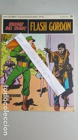 C&oacute;mics: - HEROES DEL COMIC - FLASH GORDON N&ordm; 22 - 8 DE OCTUBRE DEL 1971 - - Foto 1