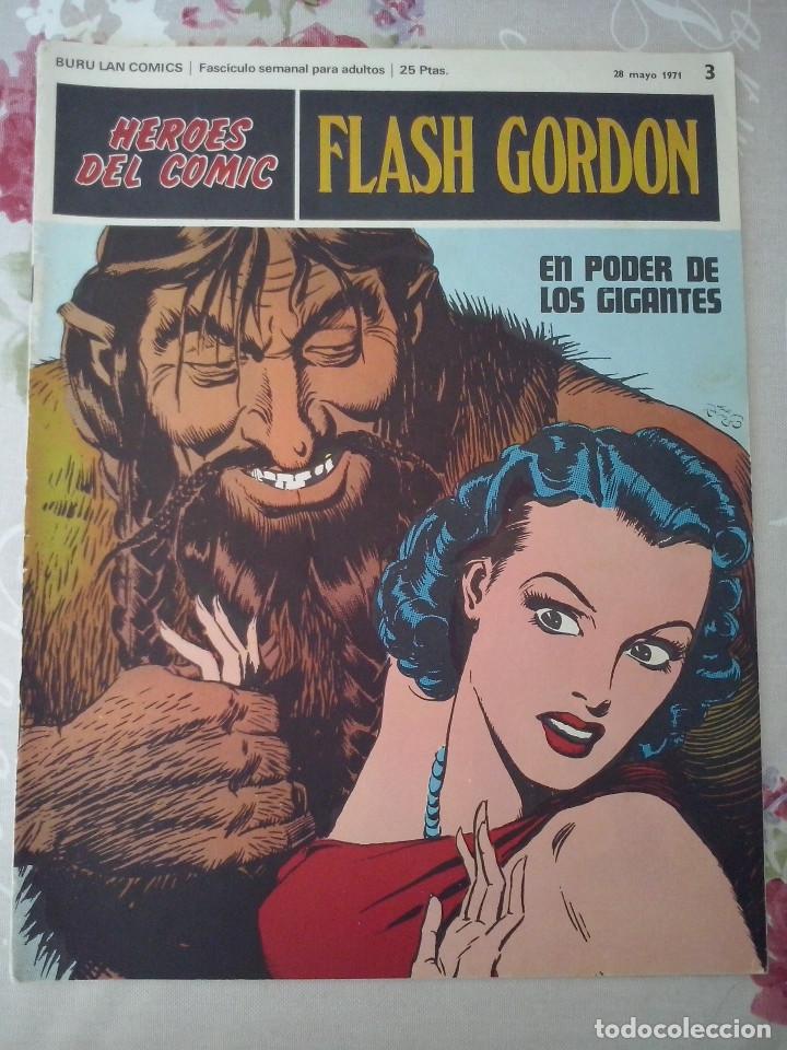 C&oacute;mics: BURU LAN: HEROES DEL COMIC FLASH GORDON NUM. 3 ( EDITORIAL BURULAN ) - Foto 1