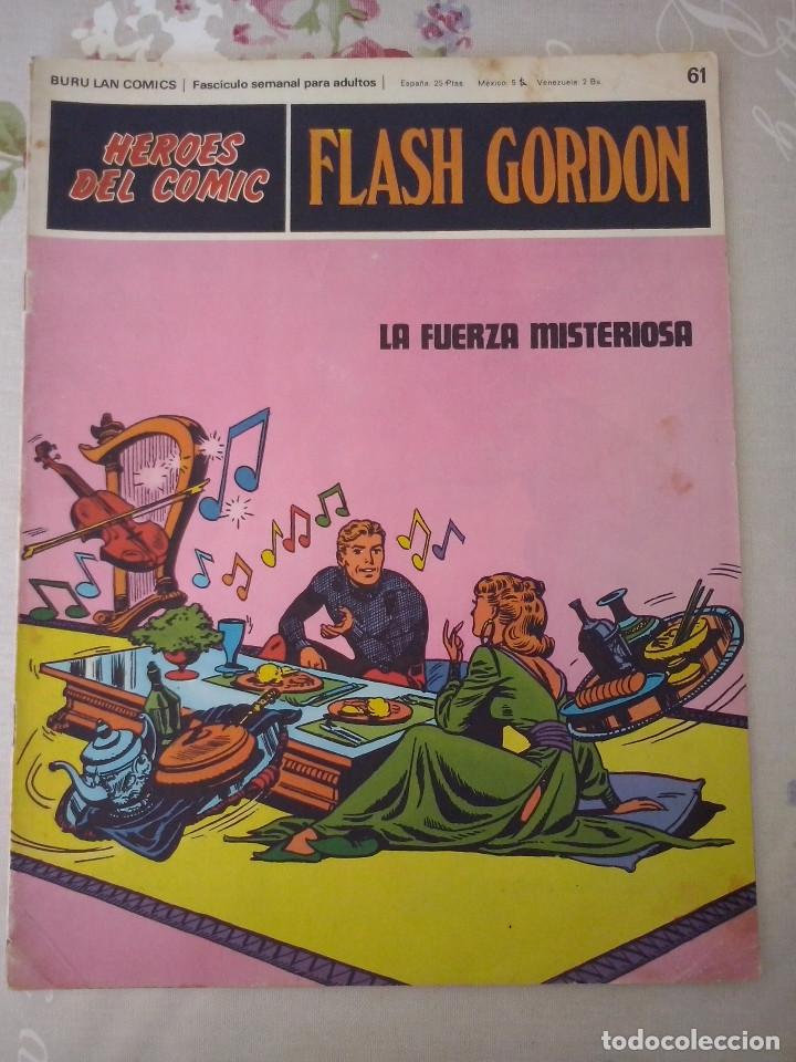 C&oacute;mics: BURU LAN: HEROES DEL COMIC FLASH GORDON NUM. 61  ( EDITORIAL BURULAN ) - Foto 1