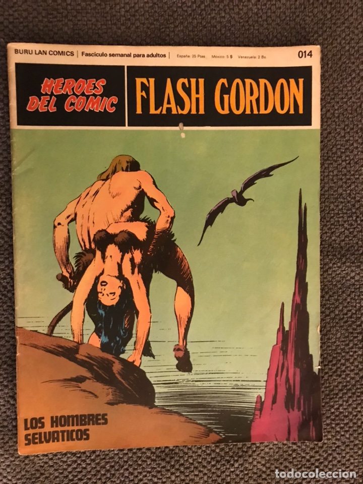 C&oacute;mics: FLASH GORDON.Los hombres selv&aacute;ticos No.14 (a.1972) - Foto 1