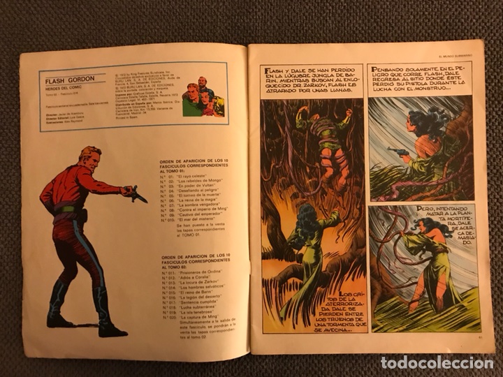 C&oacute;mics: FLASH GORDON.Los hombres selv&aacute;ticos No.14 (a.1972) - Foto 2