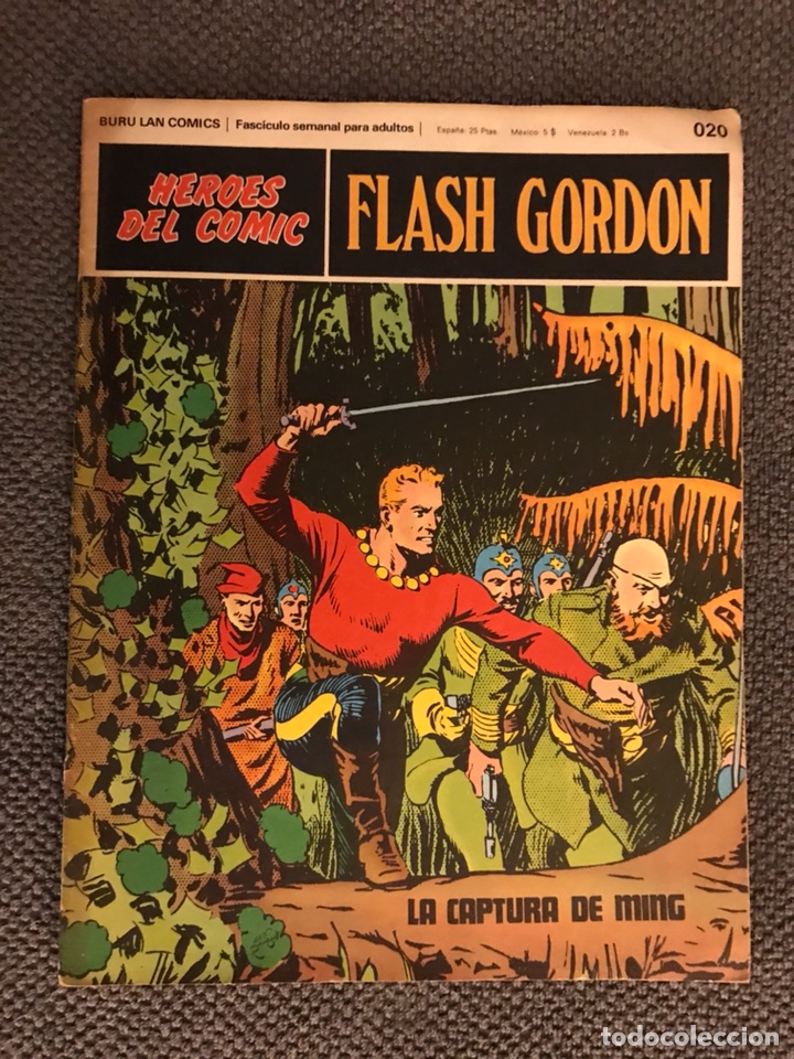 C&oacute;mics: FLASH GORDON. La Captura de Ming. No.20 (a.1972) - Foto 1