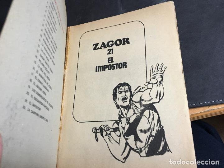 C&oacute;mics: ZAGOR N&ordm; 21 EL IMPOSTOR (BURULAN) (COB173) - Foto 4