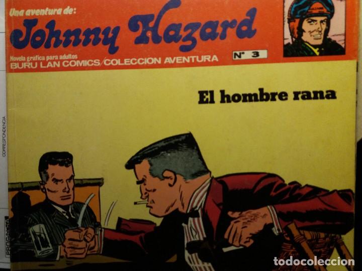 C&oacute;mics: Johnny Hazard, Burulan, n&ordm;s 1, 2, y 3 - Foto 2