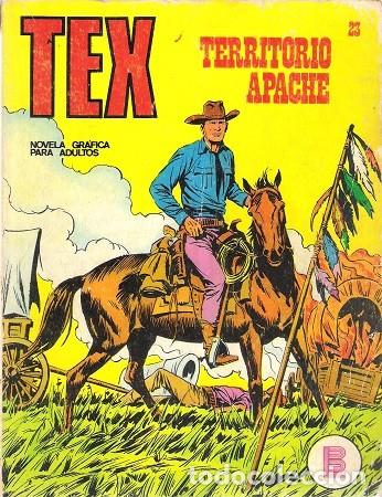 C&oacute;mics: TEX N&ordm; 23. TERRITORIO APACHE. BURU LAN. - Foto 1