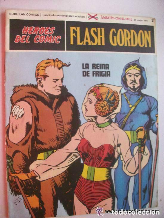 C&oacute;mics: FLASH GORDON . N&ordm; 2 , 1971. DE BURU LAN COMICS - Foto 1