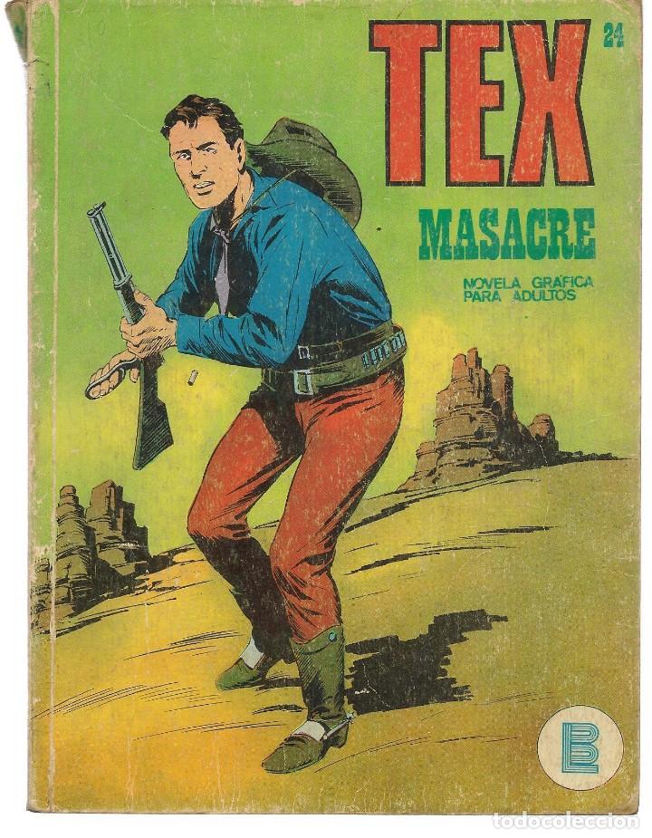 C&oacute;mics: TEX. N&ordm; 24. MASACRE. BURU LAN EDICIONES. (MA). (C/3) - Foto 1