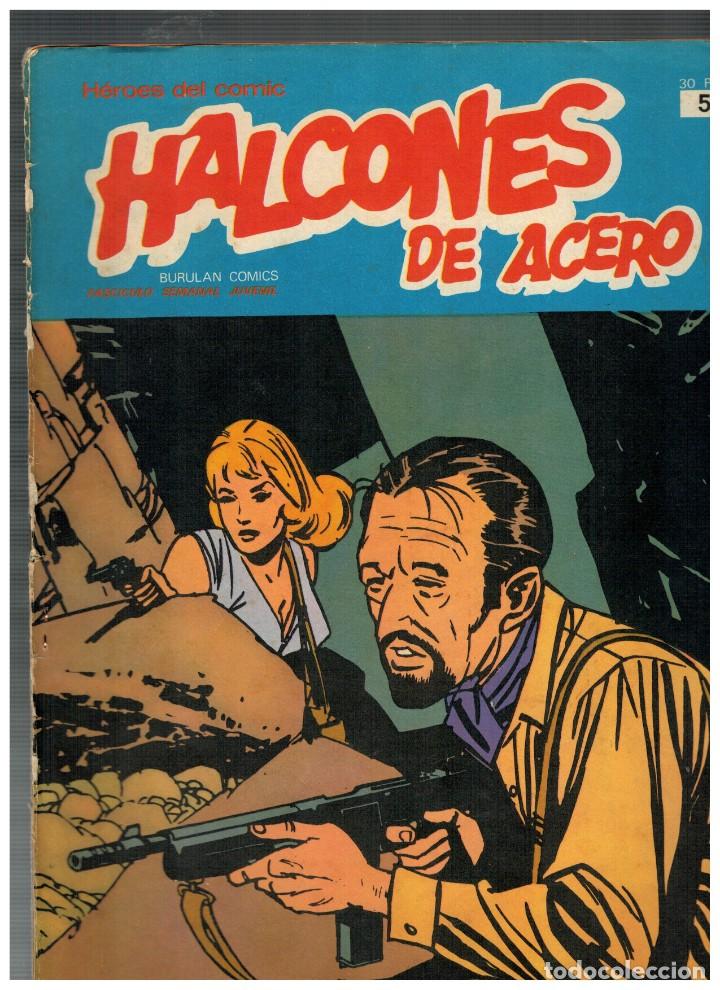 C&oacute;mics: HALCONES DE ACERO N&ordm; 5.  BURU LAN,1974. - Foto 1
