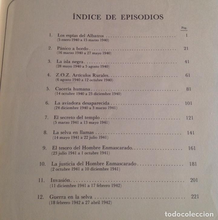 Cómics: EL HOMBRE ENMASCARADO TOMO 2, LOS ESPÍAS DEL ALBASTROS, BURU LAN EDICIONES AÑO 1971. - Foto 8 - 150977234