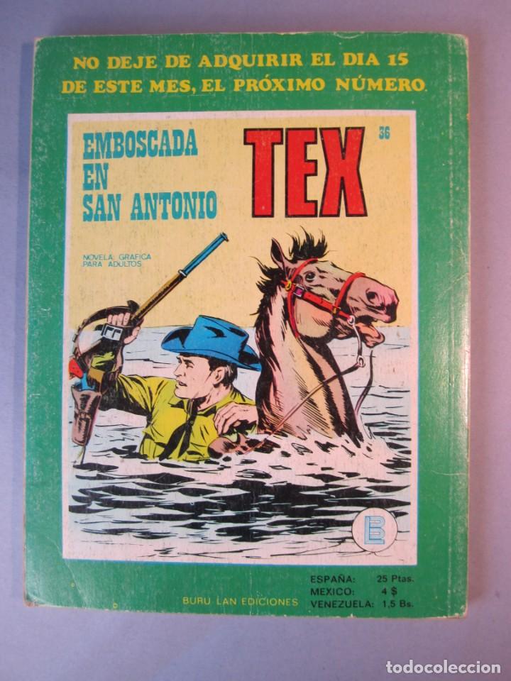 C&oacute;mics: TEX (1970, BURU LAN) 35 &middot; 1971 &middot; EL PASADO DE TEX - Foto 2