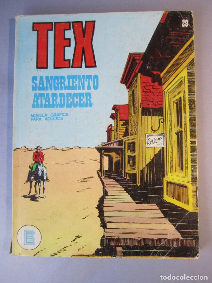 Cómics: TEX (1970, BURU LAN) 29 · 1971 · SANGRIENTO ATARDECER - Foto 1 - 155394306