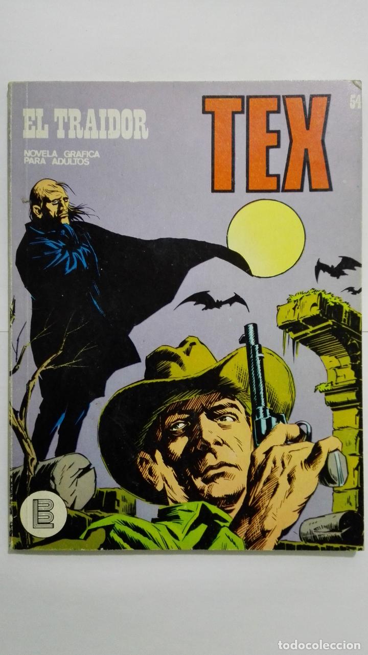 C&oacute;mics: TEX N&ordm; 54, EL TRAIDOR, EDICIONES BURU LAN 1972 - Foto 1