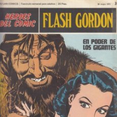 Cómics: HEROES DEL COMIC - FLASH GORDON - BURULAN - FASCICULO Nº 3. Lote 157207470