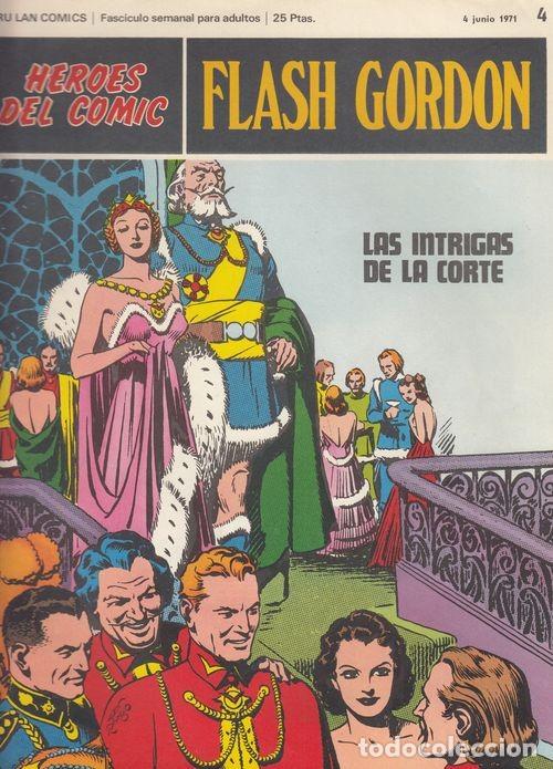 C&oacute;mics: HEROES DEL COMIC - FLASH GORDON - BURULAN - FASCICULO N&ordm; 4 - Foto 1