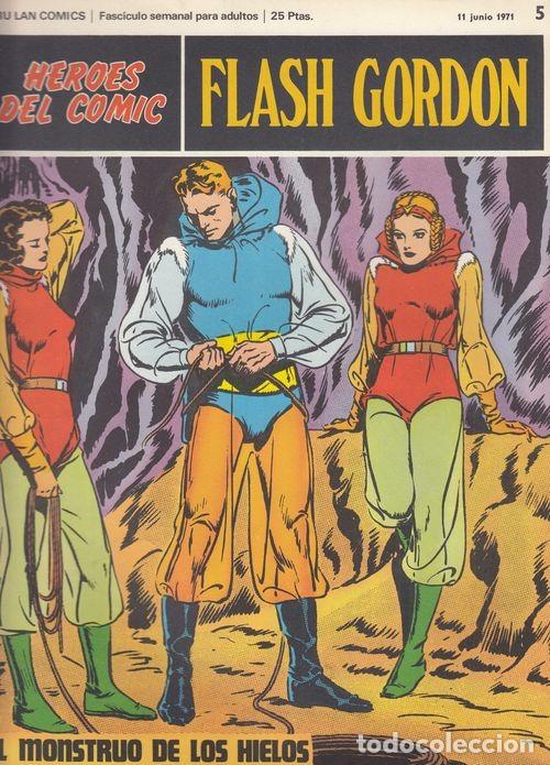 C&oacute;mics: HEROES DEL COMIC - FLASH GORDON - BURULAN - FASCICULO N&ordm; 5 - Foto 1