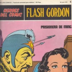 Cómics: HEROES DEL COMIC - FLASH GORDON - BURULAN - FASCICULO Nº 6. Lote 157207586