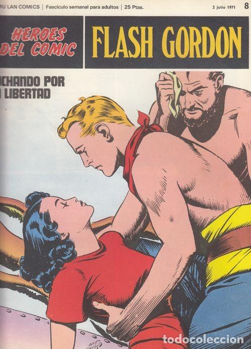 C&oacute;mics: HEROES DEL COMIC - FLASH GORDON - BURULAN - FASCICULO N&ordm; 8 - Foto 1