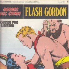 Cómics: HEROES DEL COMIC - FLASH GORDON - BURULAN - FASCICULO Nº 8. Lote 157207682