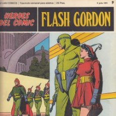 Cómics: HEROES DEL COMIC - FLASH GORDON - BURULAN - FASCICULO Nº 9. Lote 157207718