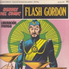 Cómics: HEROES DEL COMIC - FLASH GORDON - BURULAN - FASCICULO Nº 11. Lote 157207834